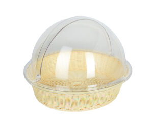 Round Bufftet Basket with Cover