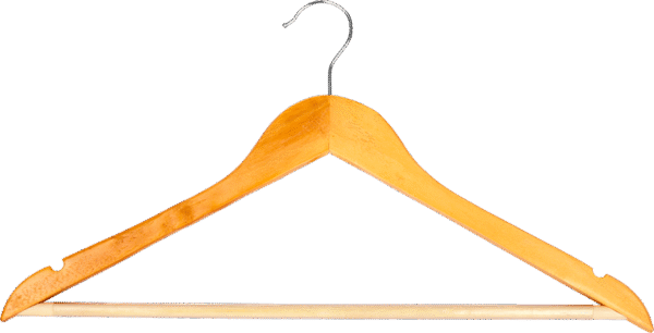 Wooden hanger