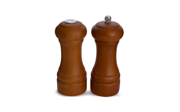 Cruet Set of 2 Pcs - 
Pepper Crusher / Pepper Grinder 5in.