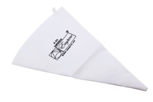 Piping BagA cone-shaped bag used to pipe creams, frosting, or dough for decorating or filling food items.