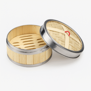 Dimsum Basket / Momo Basket 18x10 cm with SS edges